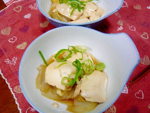 ❤　ちょこっとおかず！　白菜＆豆腐の煮物　❤